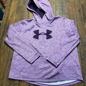 purple under armor hoodie